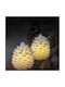 Sirius Decorative Lamp Wax Polish White 2pcs