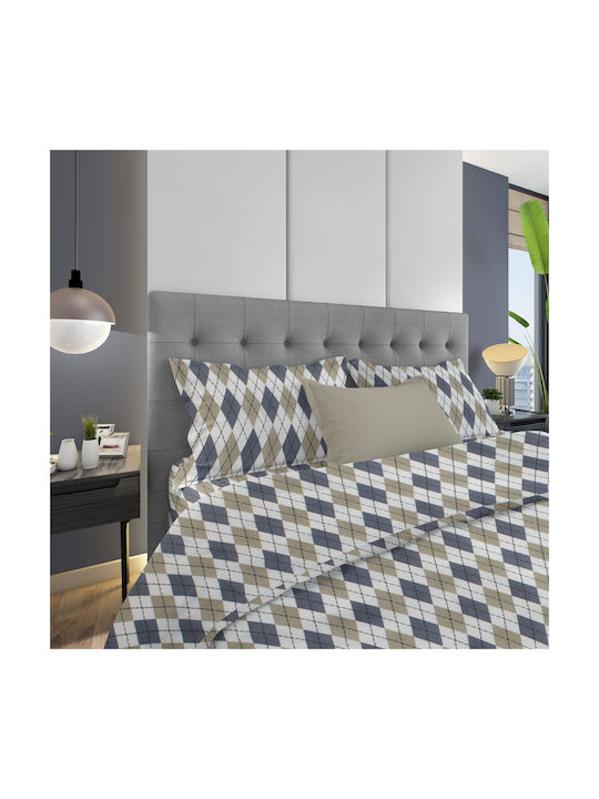 Dimcol Diamond Pillowcase with Envelope Cover 3...