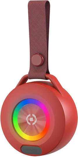 Celly Lightbeat Bluetooth-Lautsprecher Rot