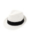 Aquablue Straw Men's Hat White