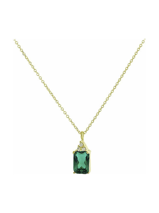 Colier din Aur 14K cu Zirconiu
