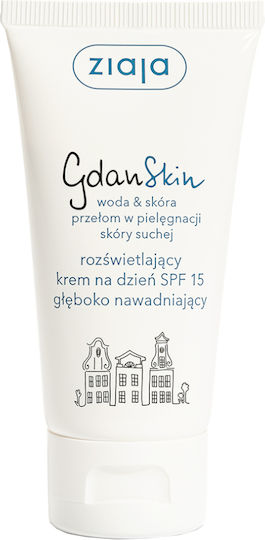 Ziaja Gdanskin Light Cream Face Day with SPF15 50ml