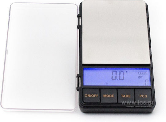 ICS MD Electronic Precision Commercial Scale with Weighing Capacity of 1kg and Division 0.1gr