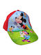 TakTakBaby Kids' Hat Jockey Fabric Red