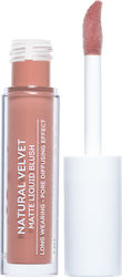 Seventeen Natural Velvet Matte Υγρό Κραγιόν Vel...