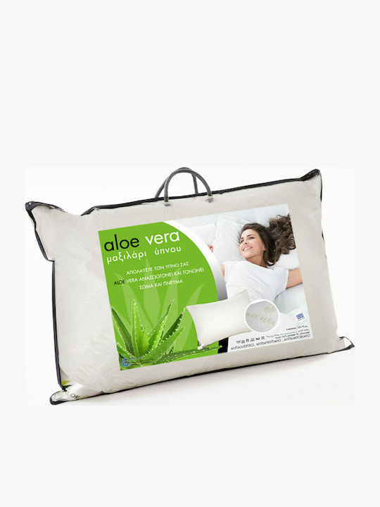 To megalo pazari Aloe Vera Sleep Pillow Polyester 50x70cm
