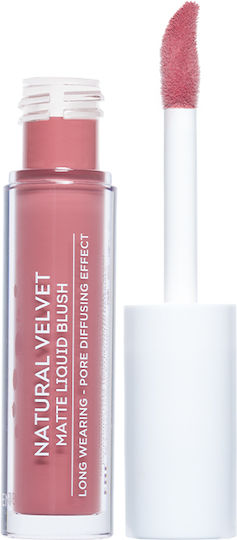 Seventeen Natural Velvet Matte Long Lasting Lichid Ruj Catifea 05 Nude Rose 5ml