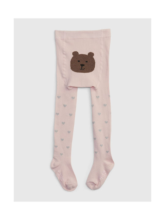 GAP Kids Tights Polka Dot Pink