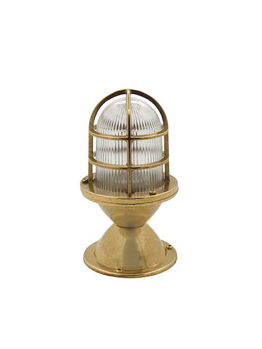 Andromeda Outdoor Lantern Light Fixture IP64 for E27 Socket Bronze