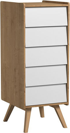 Παιδική Συρταριέρα με 4 Συρτάρια 50.5x40.5x128εκ.