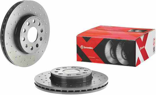 Brembo Bremsscheibe Vorne 1Stück für Audi A3 Honda E-Commerce-Website Seat Leon Skoda Octavia Volkswagen Golf