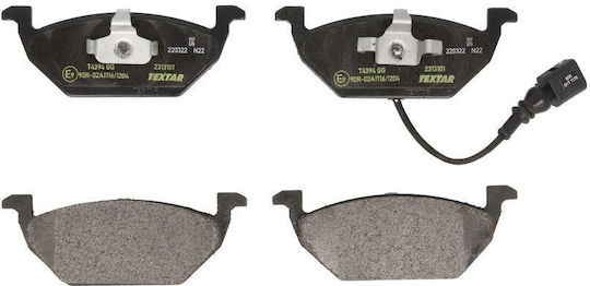 Textar Brake Pad Front 4pcs for Audi A2 Seat Altea Skoda Fabia