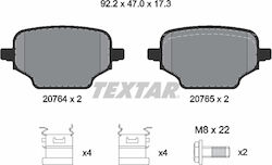Textar Bremsbelag Zurück 4 Stück Textar Bremsbelag Zurück 4 Stück