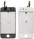 Mobile Phone Touch Panel for iPhone (White)