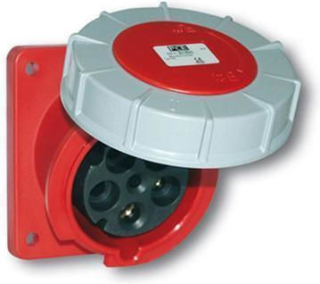 PCElectric Θηλυκή Πρίζα Βιομηχανικού Τύπου 445-6