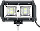 Ορθογώνιος Προβολέας Αυτοκινήτου LED Mitsubishi Pick-up 54W 13.3cm με Λευκό Φωτισμό 1τμχ