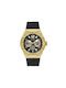 Guess Watch Battery with Black Rubber Strap