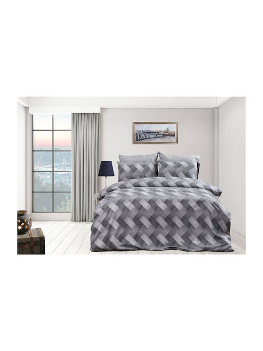 Dimcol Παπλωματοθήκη Υπέρδιπλη 220x240 Αλκμήνη 452