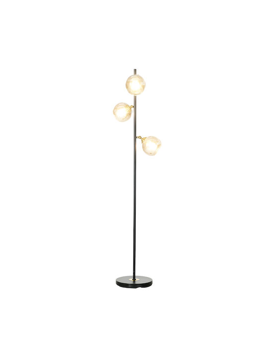 HomCom Floor Lamp H162xW36cm. Black