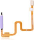 Sensor Flex Flex Cable with Fingerprint in Purple color for Xiaomi Redmi Note 9T.