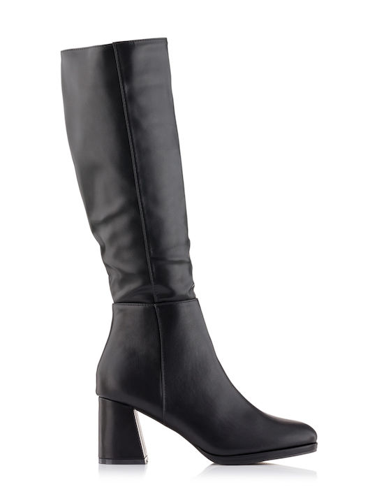 Ciaodea Women's Boots with Zipper Black