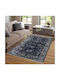 Rug Fireplace Rectangular Blue