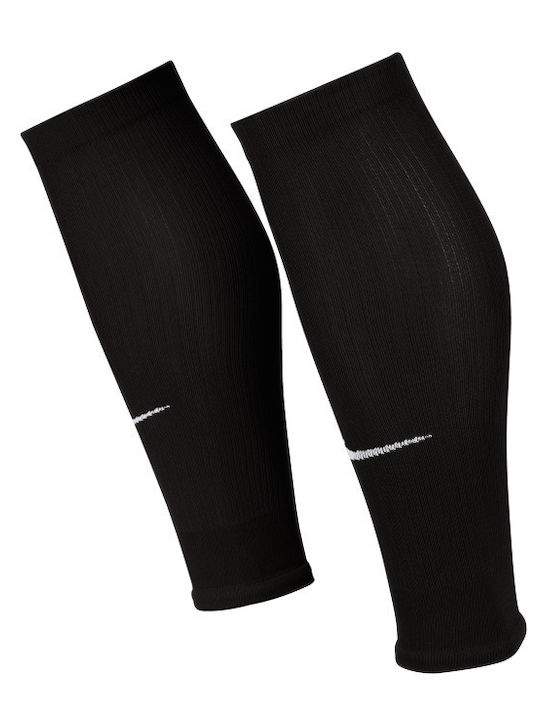 Nike Strike Leg Sleeves για Επικαλαμίδες Ποδοσφαίρου Μαύρα 1 Ζεύγος
