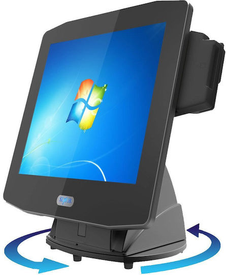ICS Σύστημα POS All-In-One Desktop Ispos με Οθόνη 17"