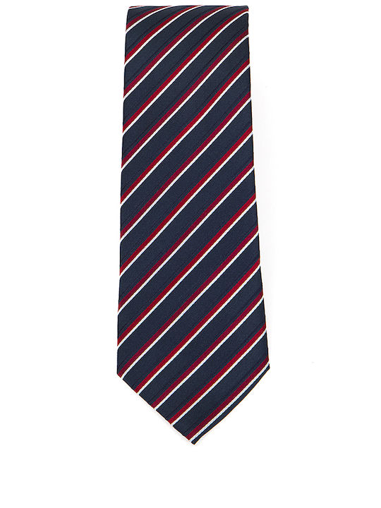 Kaiserhoff Herren Krawatte Seide Gedruckt in Blau Farbe