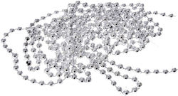 Iliadis Christmas Garland Silver 0.8x400cm 4pcs