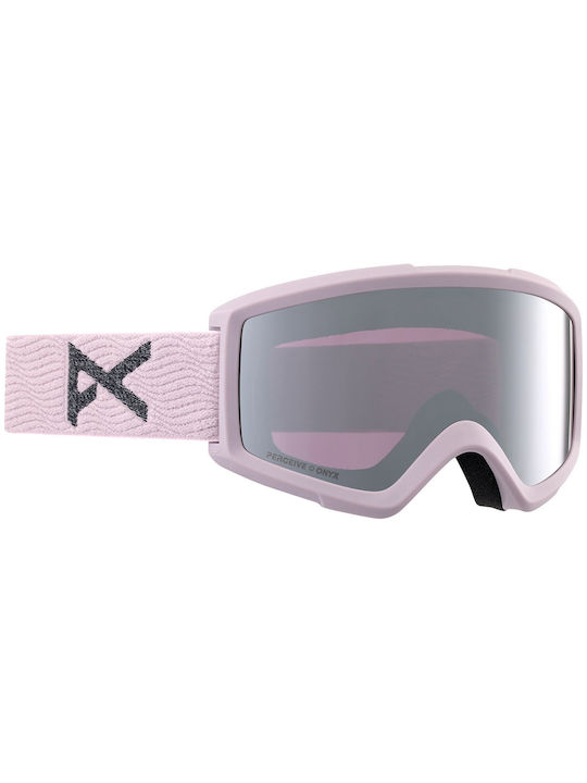 Burton M Anon Hg Helix 2.0 Μάσκα Σκι & Snowboard Ενηλίκων με Φιμέ Φακό σε Ροζ Χρώμα