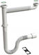 Double Siphon Sink Flexible with Output 40mm