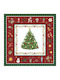 Gialpis Set Weihnachtsservietten L33xB33cm. 20Stück