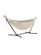 Songmics Double Hammock with Stand Black 210x150cm