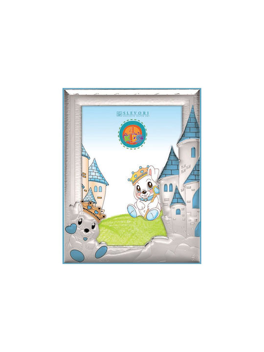Slevori Крепост Момче Детска Рамка за снимки Silver Син 9x13см