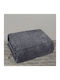To megalo pazari Fleece Blanket Super Double 220x230cm Anthracite