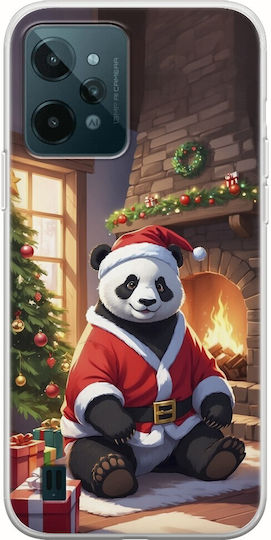 Animals Panda Back Cover Silicone Multicolour (Nokia C31Realme C31)