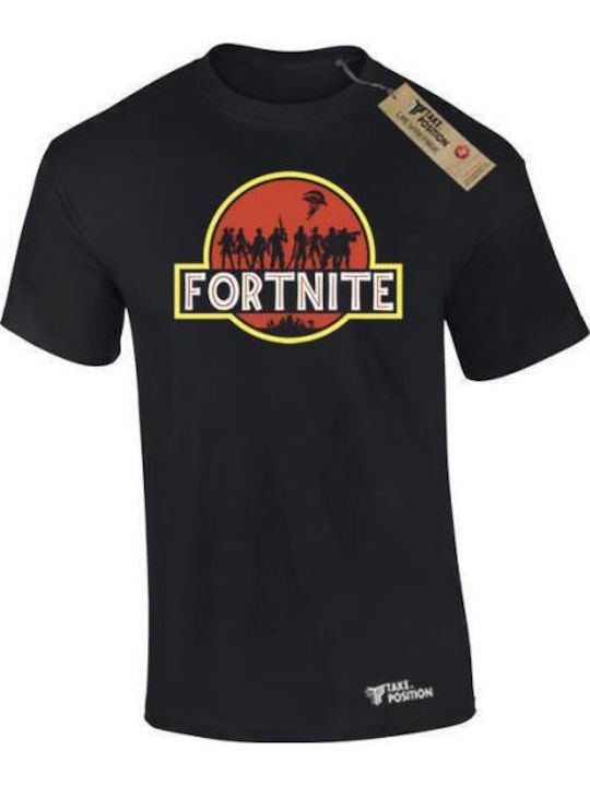 Takeposition T-shirt Fortnite Μαύρο