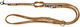 Trixie Foldable Dog Leash/Lead Leather Nordic i...