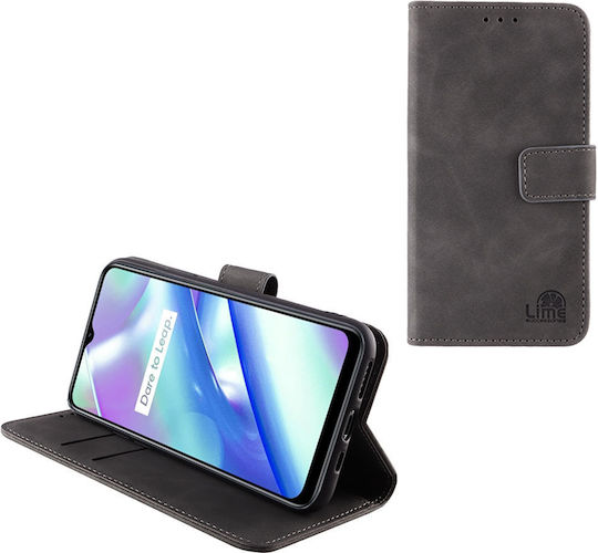 Lime Essential Magnet Book Δερματίνης / Σιλικόνης Πράσινο (Realme C33)