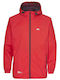 Trespass Qikpac Men's Winter Jacket Waterproof and Windproof Red