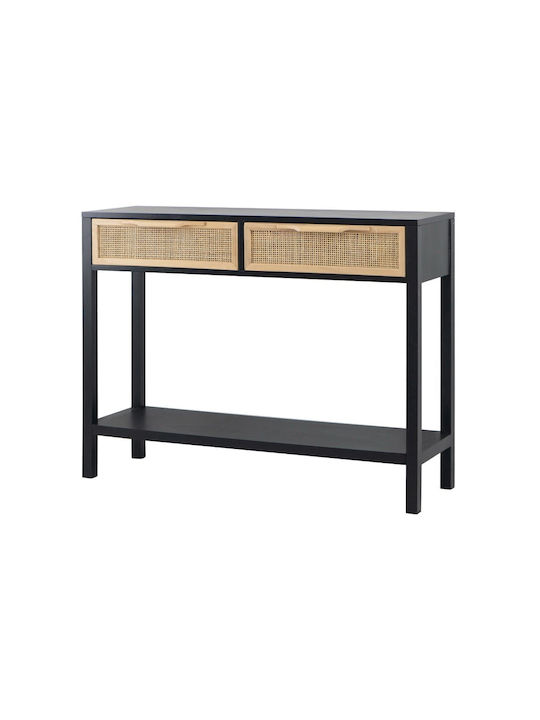 Desk Black 100x30x75cm