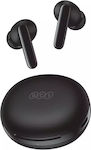 QCY T13 ANC2 In-ear Bluetooth Handsfree Ακουστικά με Θήκη Φόρτισης Μαύρα