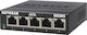 NetGear Unmanaged L2 Switch with 5 Gigabit (1Gbps) Ethernet Ports and 5 SFP Ports