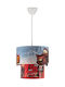 ARlight Kids Single Ceiling Light E27 Multicolour 40W 28cm