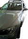 Hermes Steel Car Roof Bars for BMW Series 3 2005-2012 Set with Roof Rack Legs Black