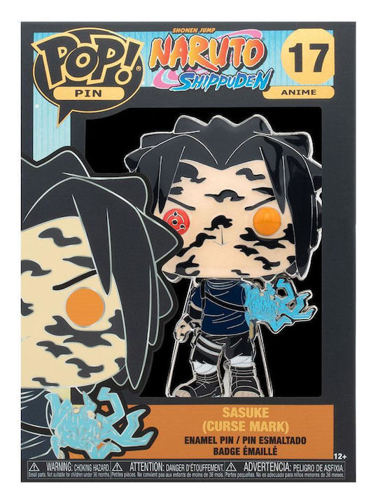 Funko Pop! Pin Animation: Naruto - Enamel Pin Sasuke Curse 10 Cm