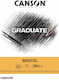 Canson Μπλок за скици Скицник Graduate Bristol