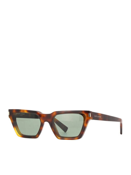 Ysl Calista Women's Sunglasses with Brown Tarta...