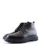 Piele Negru Ghete barbati